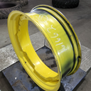 12"W x 38"D, John Deere Yellow 12-Hole Waffle Wheel (Groups of 3 bolts)