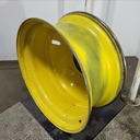 18"W x 42"D, John Deere Yellow 10-Hole Dolly Dual , -13.38" Offset
