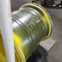 44"W x 46"D, John Deere Yellow 20-Hole Formed Plate , 1.25" Offset