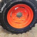 8.25"W x 16.5"D, Bobcat Orange 6-Hole Implement