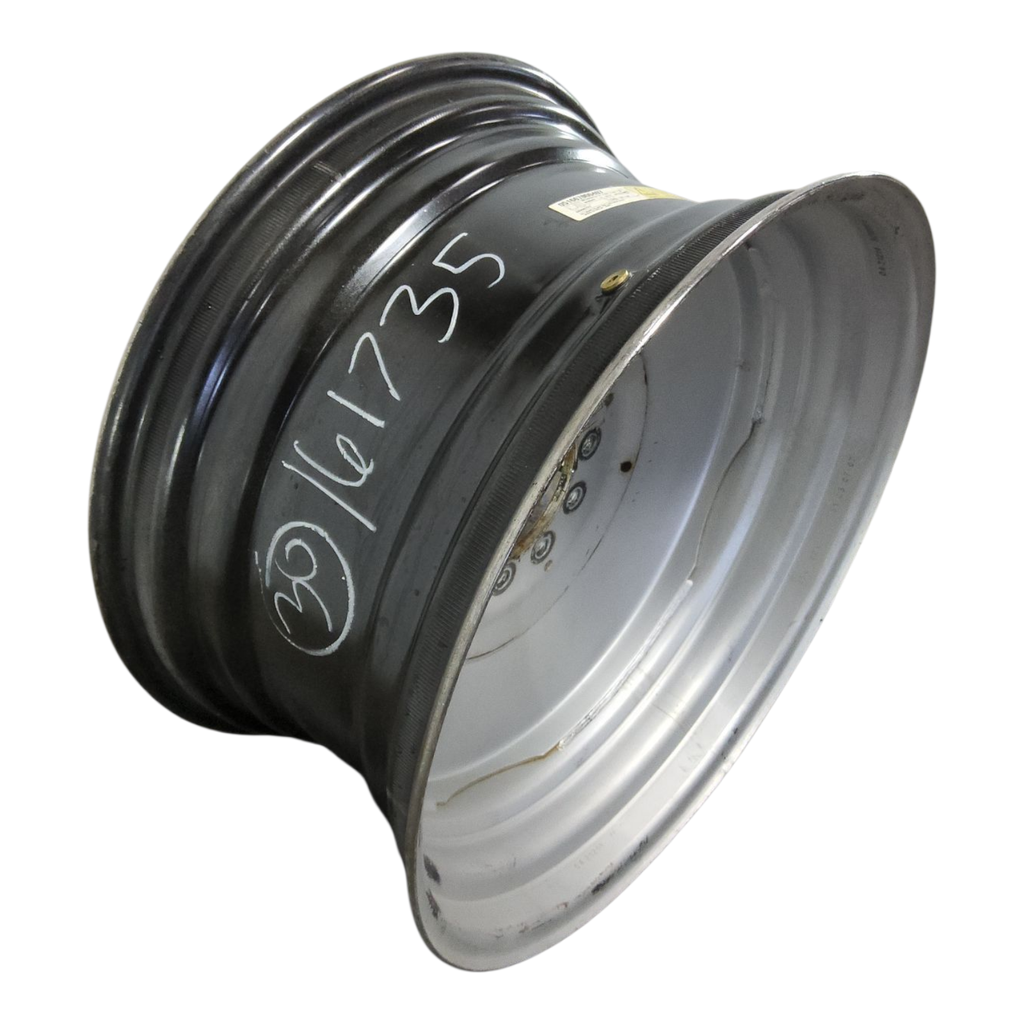 15"W x 30"D, Case IH Silver Mist 10-Hole Formed Plate , -1.88" Offset