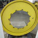 12"W x 54"D, John Deere Yellow 12-Hole Stub Disc , -3.25" Offset
