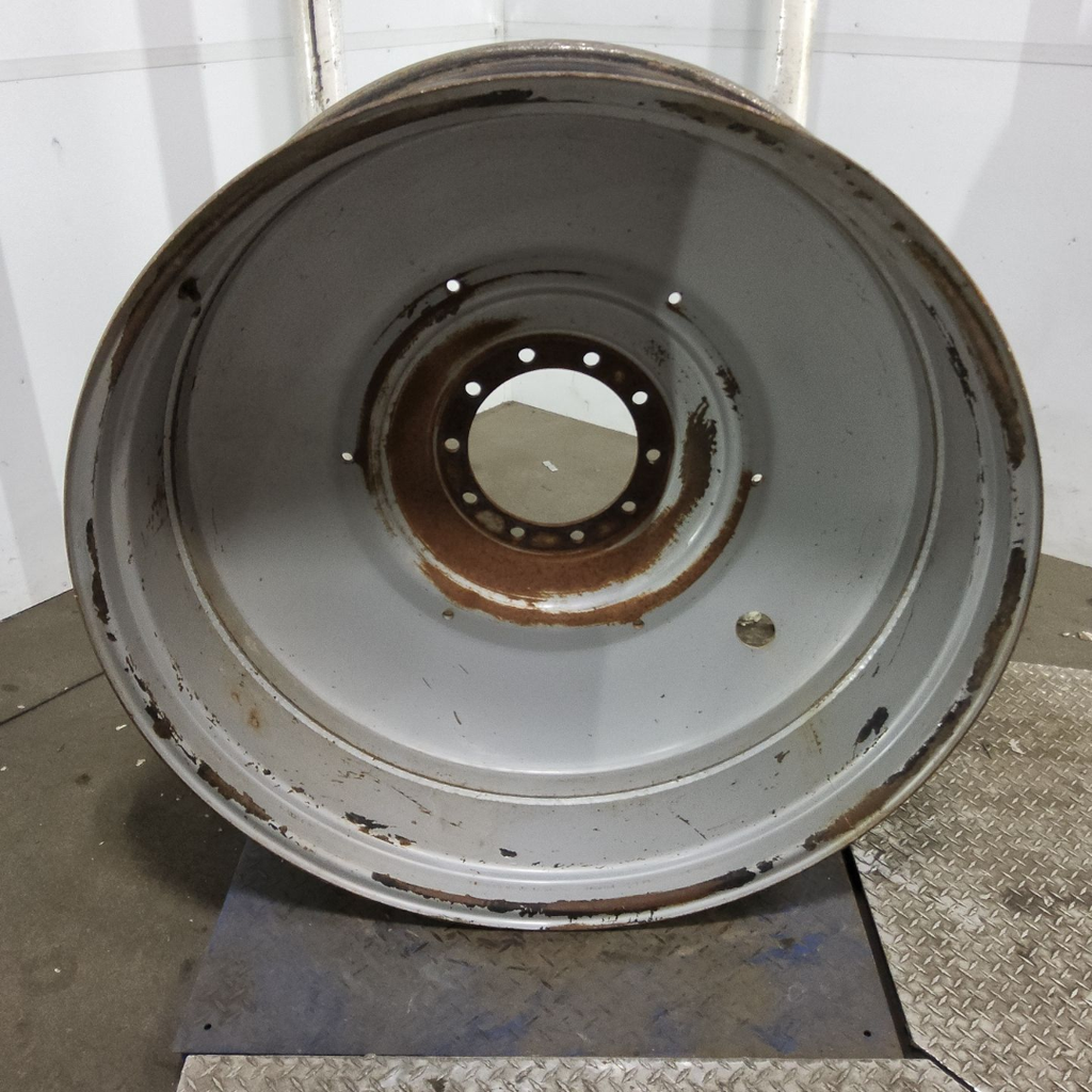 16"W x 46"D, Case IH Silver Mist 10-Hole Formed Plate , -9.25" Offset