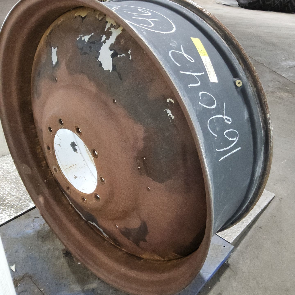 16"W x 46"D, Case IH Silver Mist 10-Hole Formed Plate , -9.25" Offset