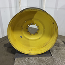 16"W x 46"D, John Deere Yellow 10-Hole Formed Plate , -6.88" Offset