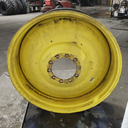16"W x 46"D, John Deere Yellow 10-Hole Formed Plate , -6.88" Offset
