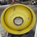 16"W x 46"D, John Deere Yellow 10-Hole Formed Plate , -6.88" Offset