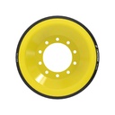 9.7" Wide Idler Wheel for John Deere Rowcrop Tractors Series 9RX, Steel Bolt-On Style, (Rubber)