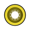 9.7" Wide Idler Wheel for John Deere Rowcrop Tractors Series 9RX, Steel Bolt-On Style, (Rubber)