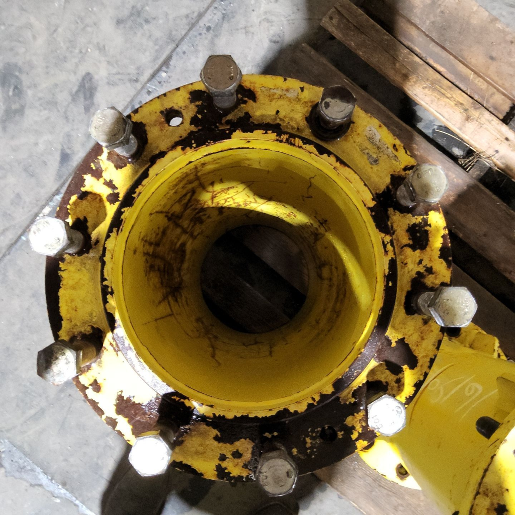 10-Hole 29.5"L Hub Extension, John Deere Yellow