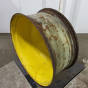 16"W x 38"D, John Deere Yellow 10-Hole Dolly Dual , -15.12" Offset