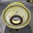 18"W x 38"D, John Deere Yellow 10-Hole Dolly Dual , -13.12" Offset