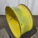 16"W x 38"D, John Deere Yellow 10-Hole Dolly Dual , -13" Offset