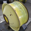 16"W x 38"D, John Deere Yellow 10-Hole Dolly Dual , -13" Offset