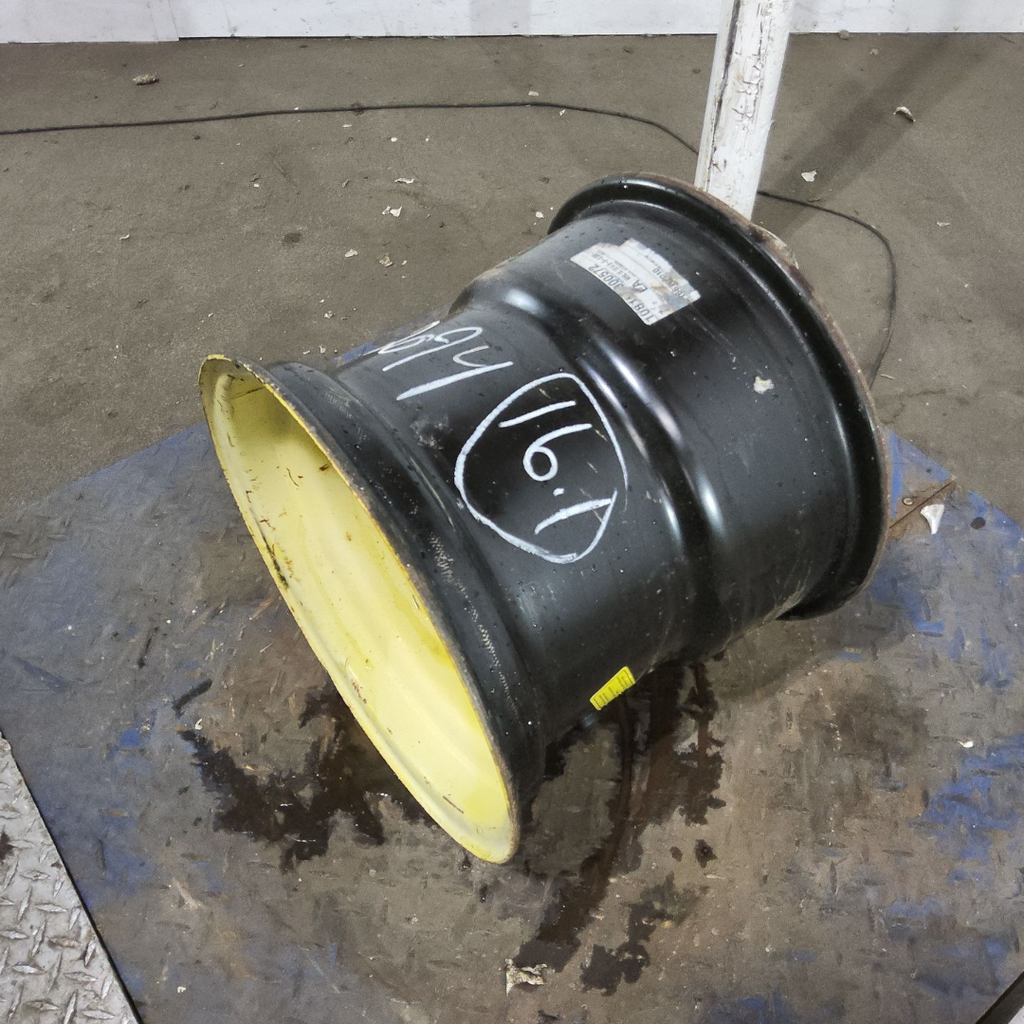 14"W x 16.1"D, John Deere Yellow 8-Hole Implement , 1.5" Offset