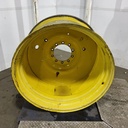 23"W x 42"D, John Deere Yellow 10-Hole Formed Plate , -13.88" Offset