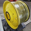 23"W x 42"D, John Deere Yellow 10-Hole Formed Plate , -13.88" Offset