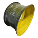 23"W x 42"D, John Deere Yellow 12-Hole Stub Disc , -3.25" Offset