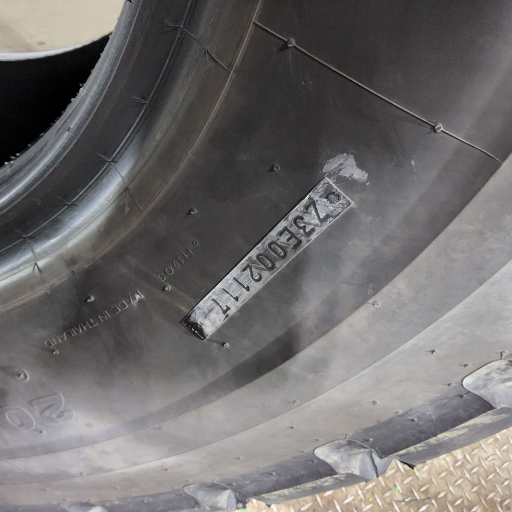 20.5R25 Bridgestone VJT D2A Loader G-3/L-3 186A2/161A8 95%
