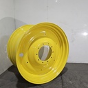 23"W x 38"D, John Deere Yellow 10-Hole Formed Plate , -10" Offset