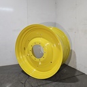 23"W x 38"D, John Deere Yellow 10-Hole Formed Plate , -10" Offset