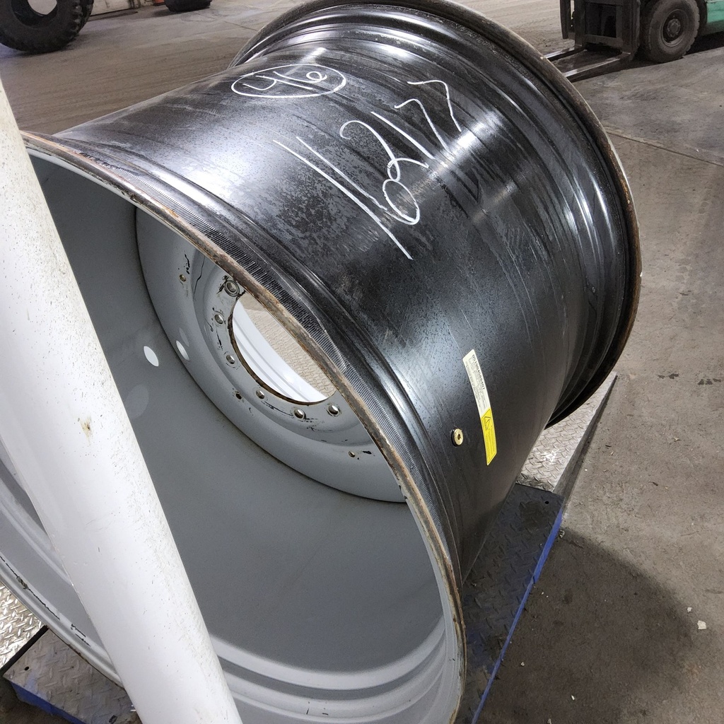 38"W x 46"D, Case IH Silver Mist 10-Hole Formed Plate , -0.88" Offset