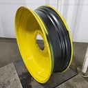 13"W x 46"D, John Deere Yellow 12-Hole Bubble Disc , 1.75" Offset