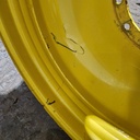 12"W x 46"D, John Deere Yellow 12-Hole Bubble Disc , 1.25" Offset