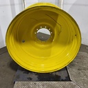 25"W x 46"D, John Deere Yellow 12-Hole Formed Plate , -5.62" Offset