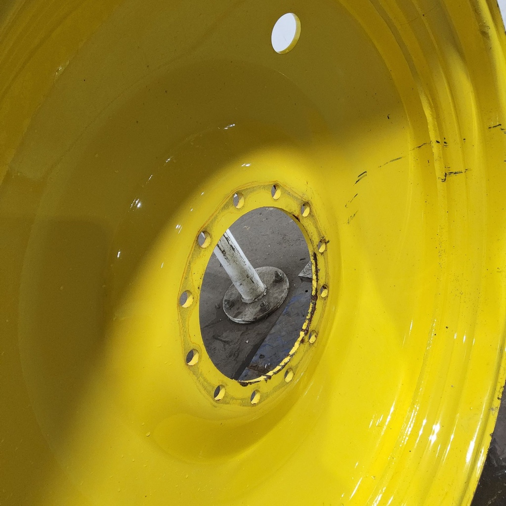 13"W x 46"D, John Deere Yellow 12-Hole Bubble Disc , 1.75" Offset