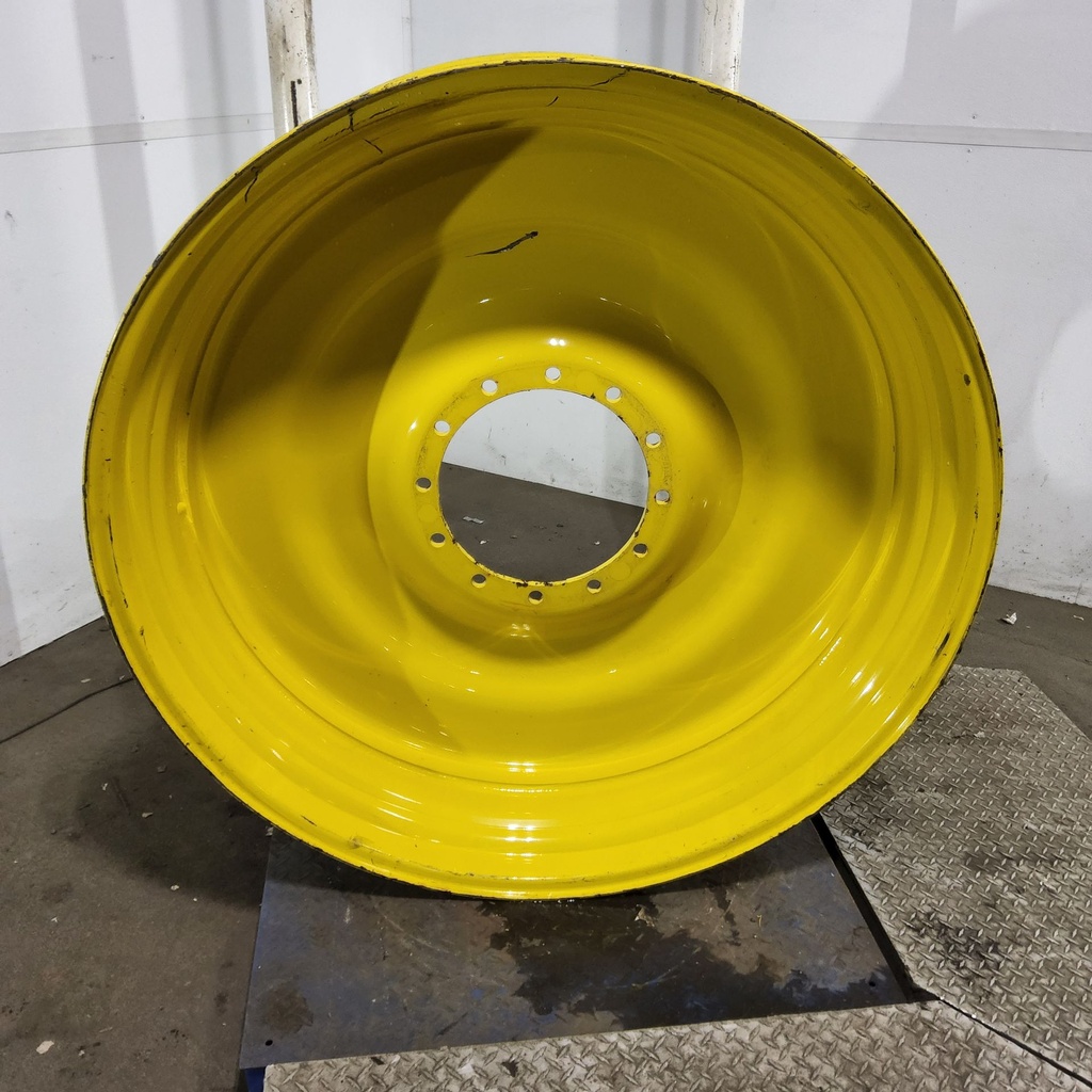 13"W x 50"D, John Deere Yellow 12-Hole Bubble Disc , 1.25" Offset