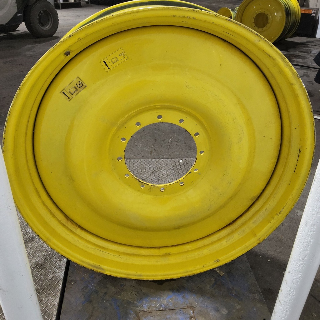 15"W x 50"D, John Deere Yellow 12-Hole Bubble Disc , 0.99" Offset