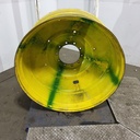 18"W x 42"D, John Deere Yellow 10-Hole Formed Plate , -8.88" Offset