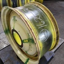 18"W x 42"D, John Deere Yellow 10-Hole Formed Plate , -8.88" Offset