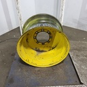 16"W x 26"D, John Deere Yellow 8-Hole Formed Plate , 4.12" Offset