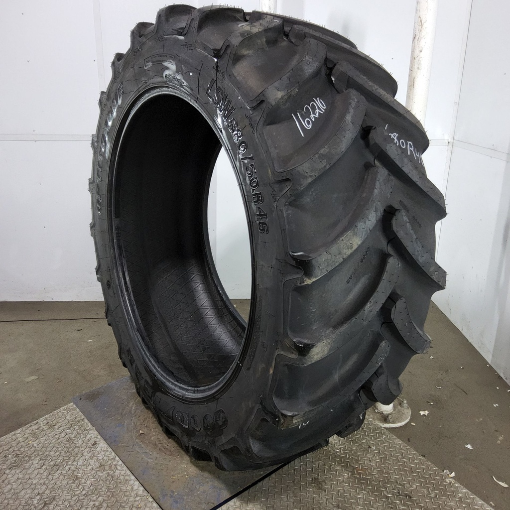 LSW680/50R46 Goodyear Farm OptiTorque R-1 173D 99%
