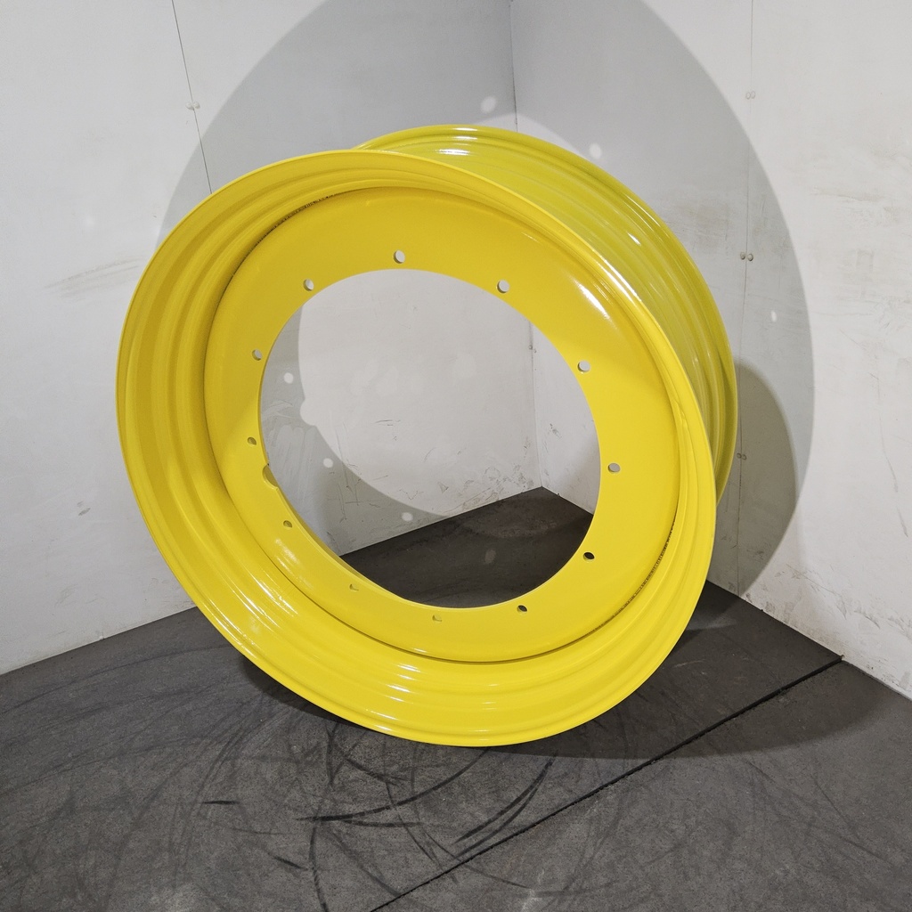 16"W x 46"D, John Deere Yellow 12-Hole Stub Disc , 1.75" Offset