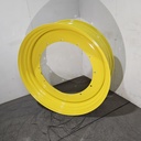 16"W x 46"D, John Deere Yellow 12-Hole Stub Disc , 1.75" Offset