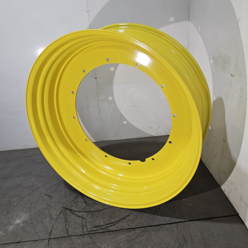 16"W x 46"D, John Deere Yellow 12-Hole Stub Disc , 1.75" Offset