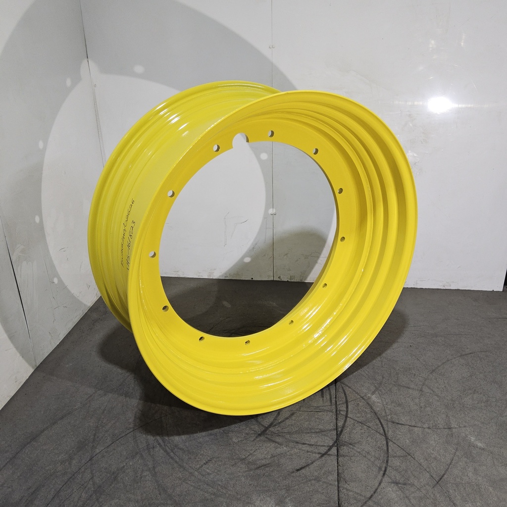 16"W x 42"D, John Deere Yellow 12-Hole Stub Disc , 0.69" Offset