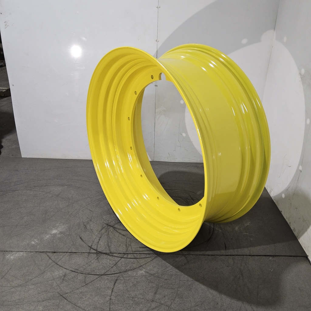 16"W x 42"D, John Deere Yellow 12-Hole Stub Disc , 0.69" Offset