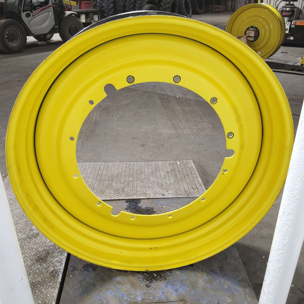 15"W x 50"D, John Deere Yellow 12-Hole Stub Disc , -3.12" Offset