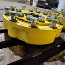 10-Hole Wedg-Lok OE Style, 4.72" (120.02mm) axle, John Deere Yellow