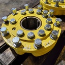 10-Hole Wedg-Lok OE Style, 4.72" (120.02mm) axle, John Deere Yellow