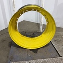 15"W x 34"D, John Deere Yellow 12-Hole Waffle Wheel (Groups of 3 bolts)