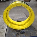 15"W x 34"D, John Deere Yellow 12-Hole Waffle Wheel (Groups of 3 bolts)