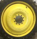 10"W x 46"D, John Deere Yellow 10-Hole Bubble Disc