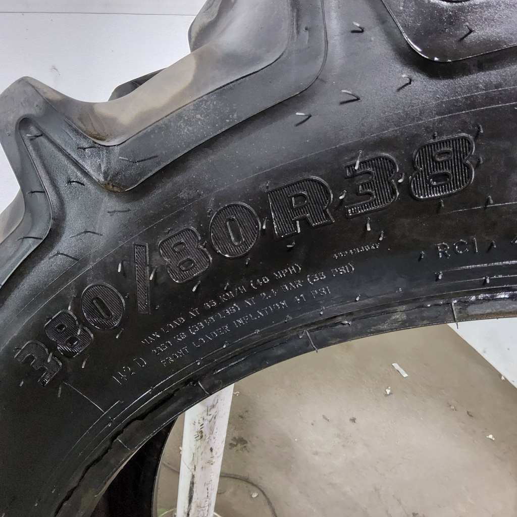 380/80R38 Goodyear Farm Optitrac R-1W 142D 80%
