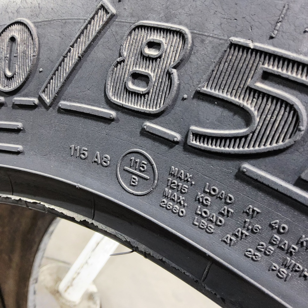 280/85R24 Goodyear Farm DT806 Optitrac R-1W 115B 55%