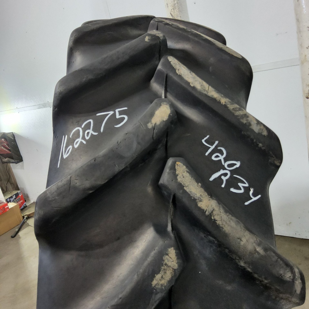 420/85R34 Goodyear Farm Optitrac R-1W 147D 75%